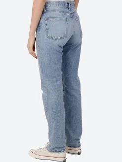 Acne Studios - 1997 Straight Fit Jeans in Light Blue Vintage