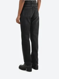 Acne Studios - 1997 Straight Fit Jeans in Black Vintage