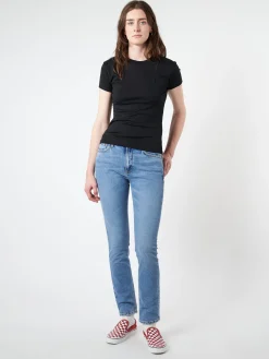 Acne Studios - Crew Neck T-Shirt in Black