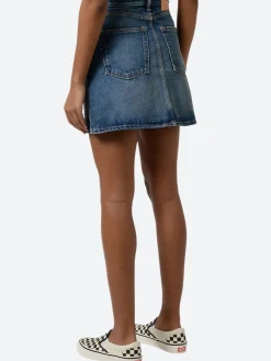 Acne Studios - Denim Mini Skirt in Light Blue Vintage