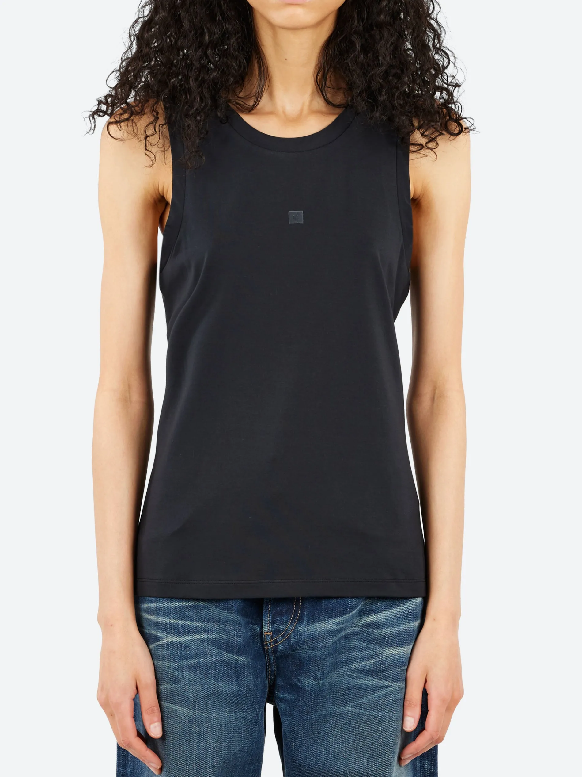 Acne Studios - Elando U Face Tank Top in Black