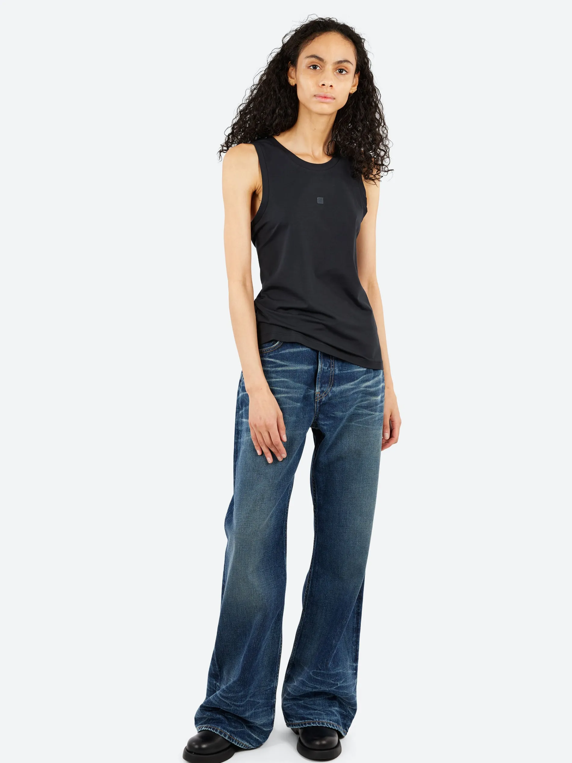 Acne Studios - Elando U Face Tank Top in Black