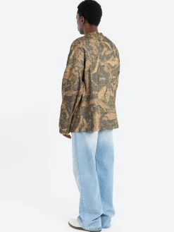 Acne Studios - Enick U Camo Vintage in Mud Brown