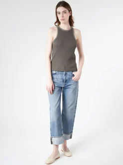 Acne Studios - Eris U Vintage Tank in Faded Grey