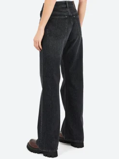 Acne Studios - 2021F Loose Fit Jeans in Black