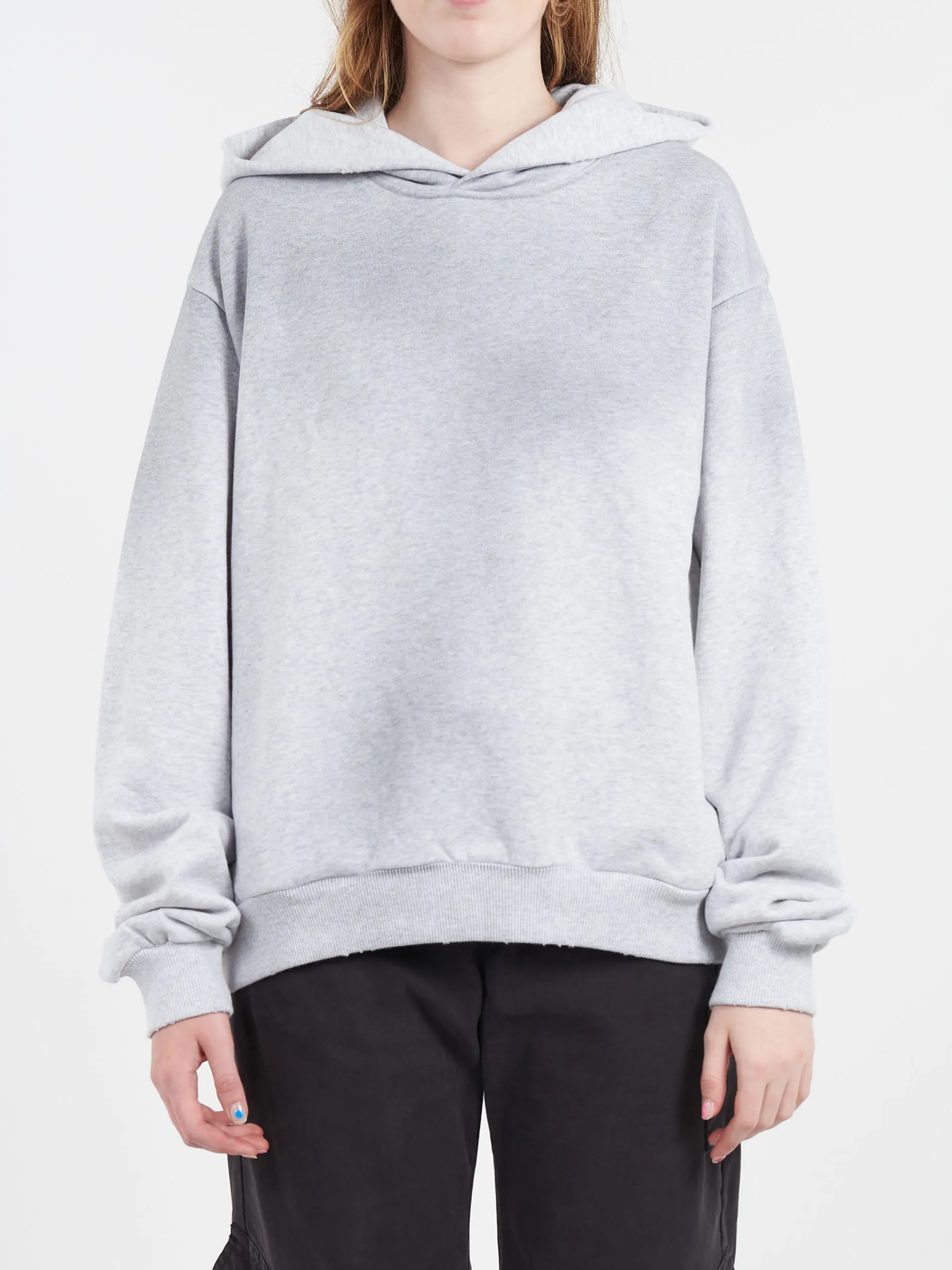 Acne Studios - Franciska H U 1996 Hoodie in Pale Grey Melange