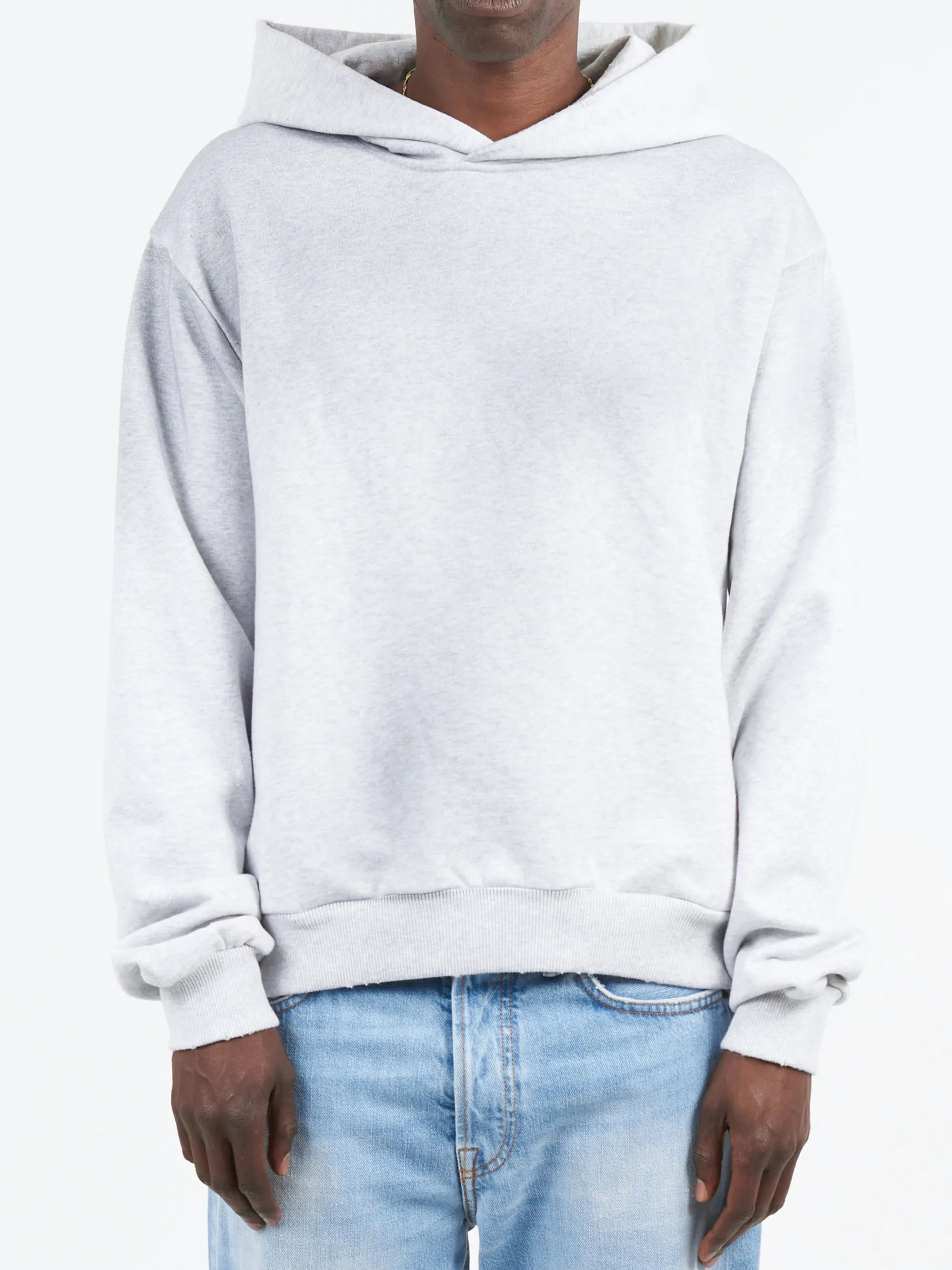 Acne Studios - Franciska H U 1996 Hoodie in Pale Grey Melange