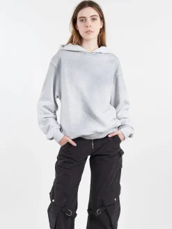 Acne Studios - Franciska H U 1996 Hoodie in Pale Grey Melange