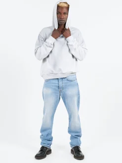 Acne Studios - Franciska H U 1996 Hoodie in Pale Grey Melange