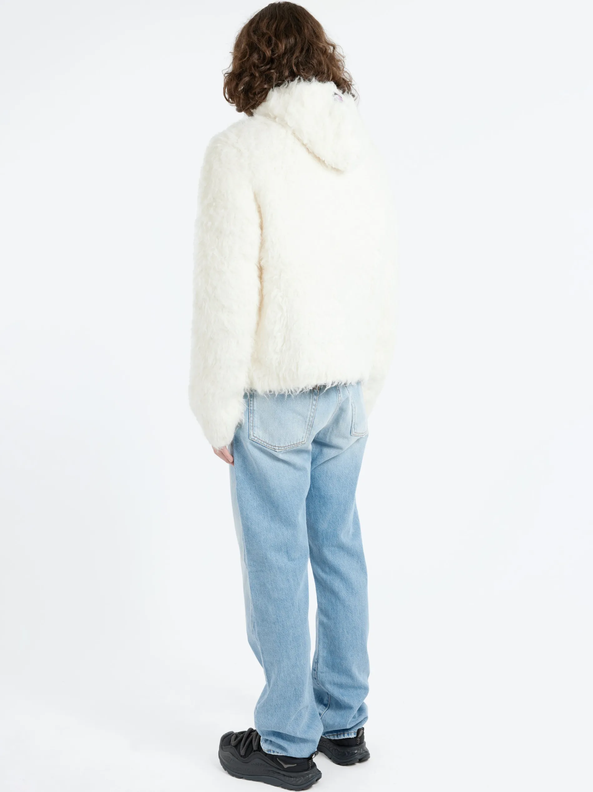 Acne Studios - Hairy Hoodie in White