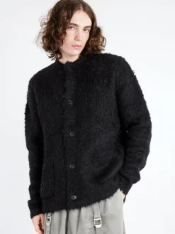 Acne Studios - Kalpafa Hairy Cardigan in Black