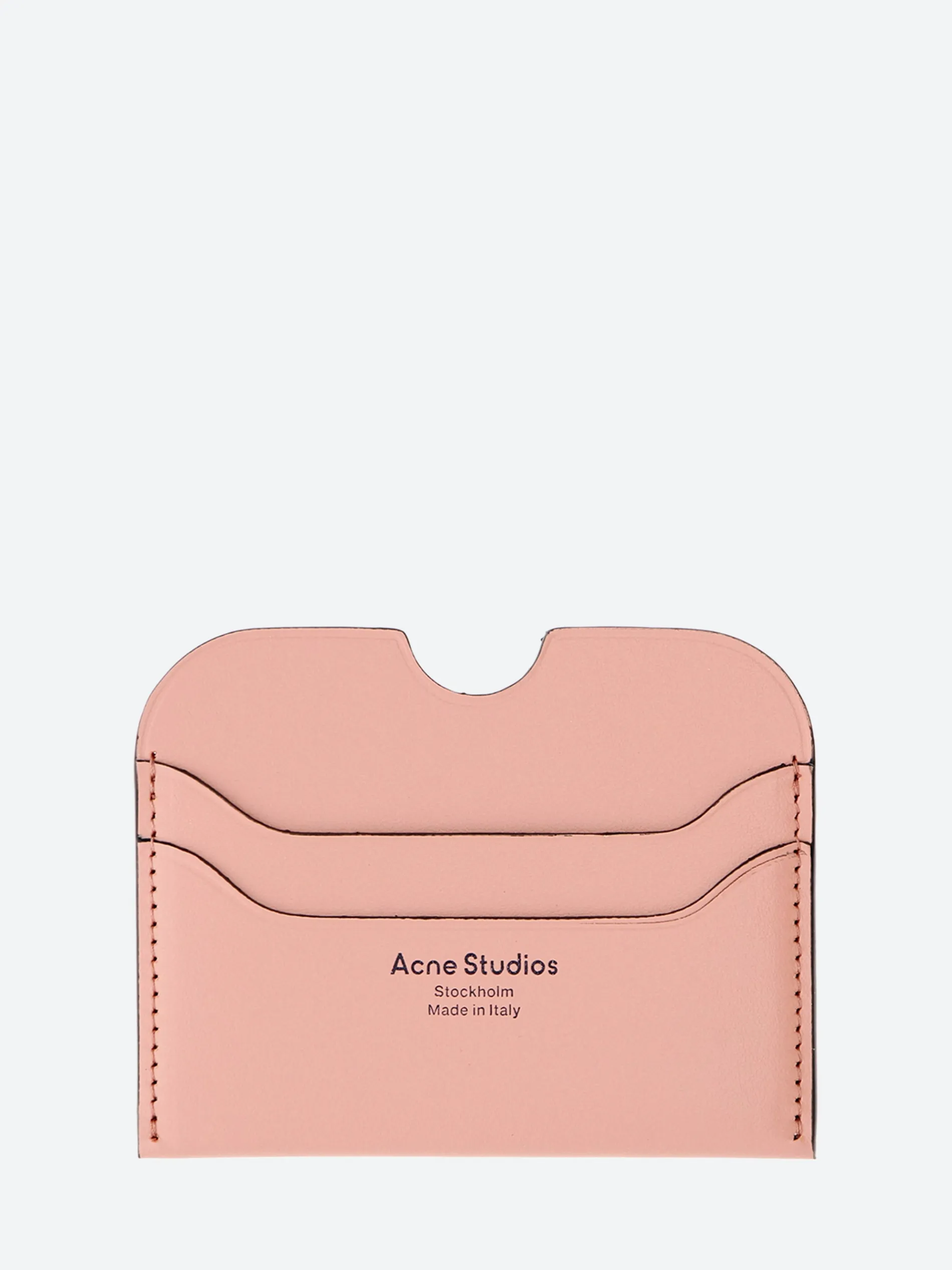 Acne Studios - Leather Card Holder in Salmon Pink