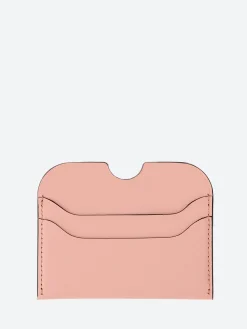 Acne Studios - Leather Card Holder in Salmon Pink