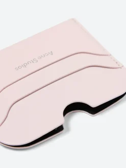 Acne Studios - Leather Card Holder in Powder Pink