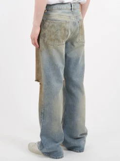 Acne Studios - 2021M Loose Fit Jeans in Mid Blue