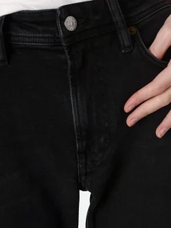 Acne Studios - Melk Tapered Fit Jeans in Used Black