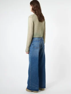 Acne Studios - Mohair Blend Jumper in Sage Green