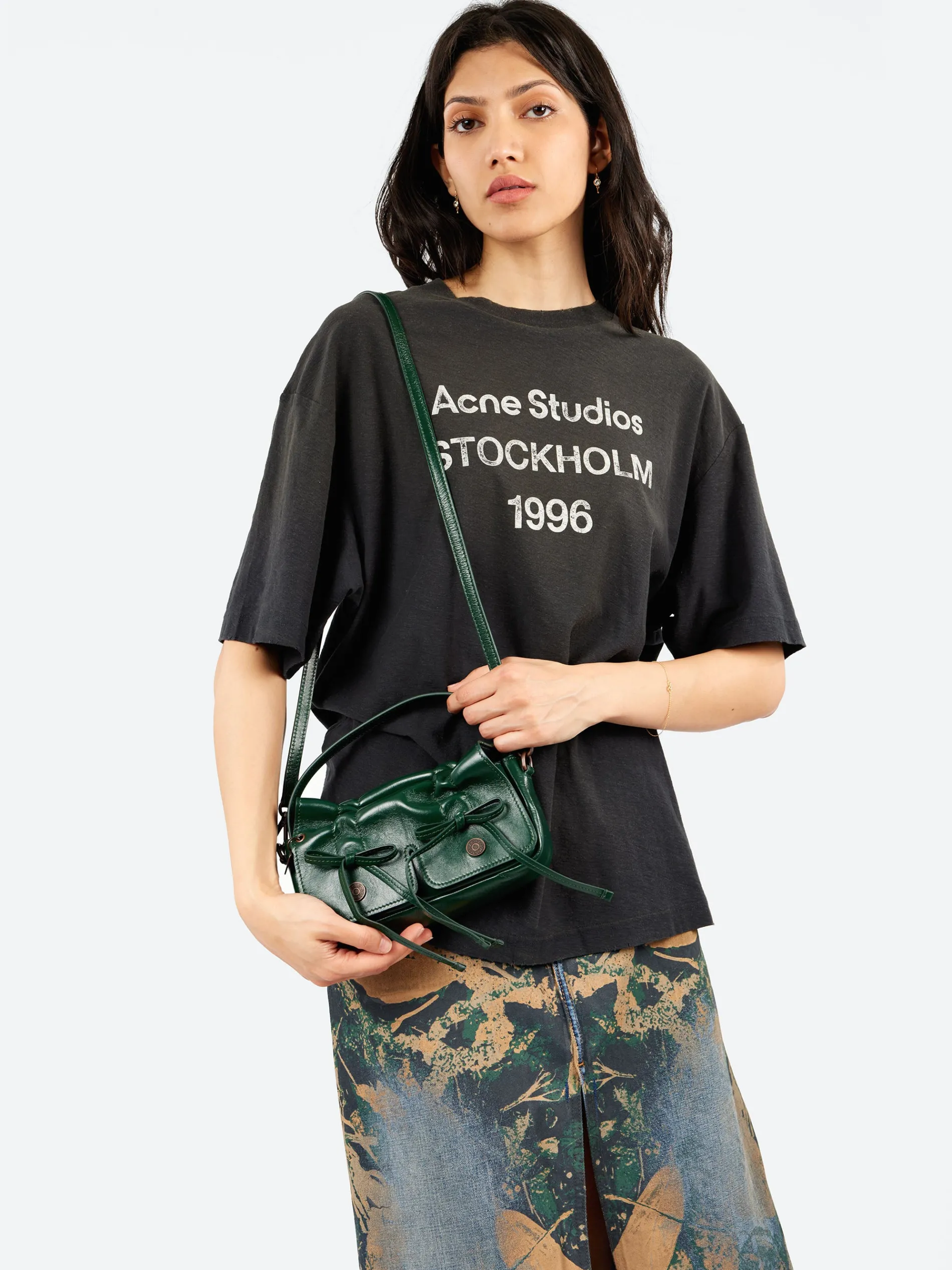 Acne Studios - Multipocket Micro Bag in Dark Green