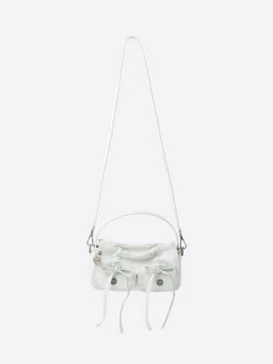 Acne Studios - Multipocket Micro Bag in White and Grey