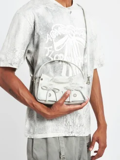 Acne Studios - Multipocket Micro Bag in White and Grey