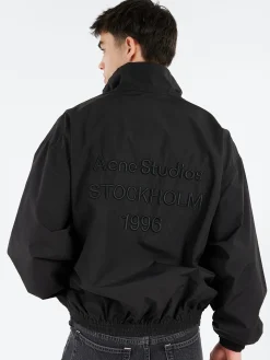 Acne Studios - Olandios Technical Logo Jacket in Black