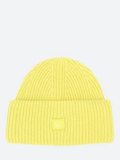 Acne Studios - Pana Face Beanie in Dusty Yellow