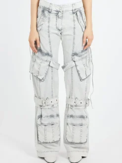 Acne Studios - Pemmilon Cotton Cargo Twill in Dusty White