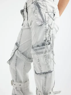 Acne Studios - Pemmilon Cotton Cargo Twill in Dusty White