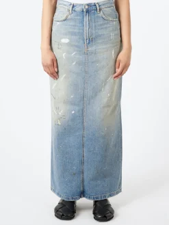 Acne Studios - Philo Trafalgar Denim Skirt in Light Blue