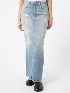 Acne Studios - Philo Trafalgar Denim Skirt in Light Blue
