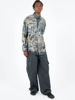 Acne Studios - Plassont Cargo Pants in Faded Black