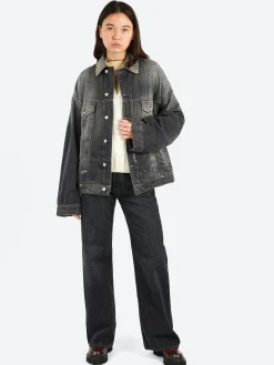 Acne Studios - Robert U Trafalgar Denim Jacket in Black