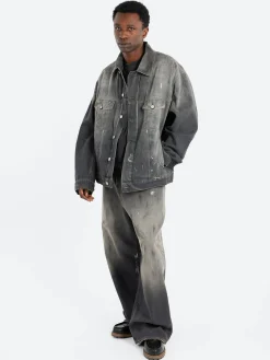 Acne Studios - Robert U Trafalgar Denim Jacket in Black