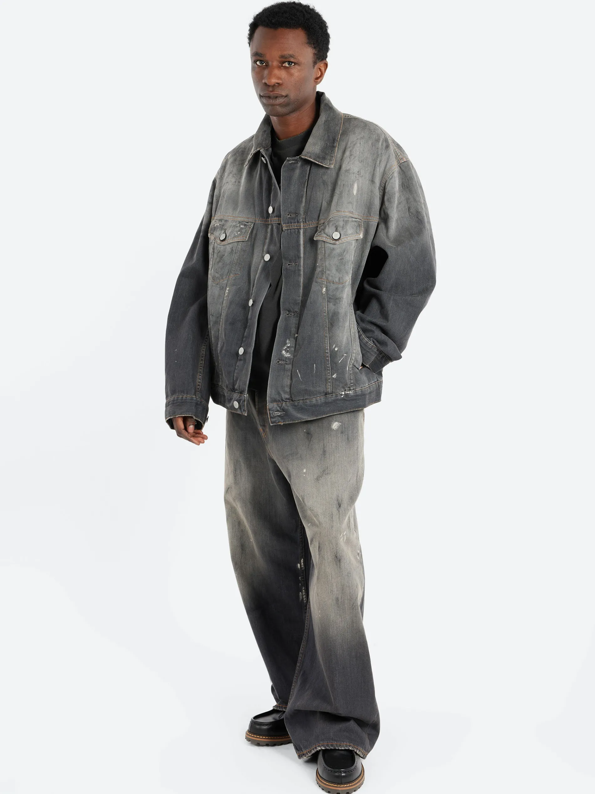 Acne Studios - Robert U Trafalgar Denim Jacket in Black