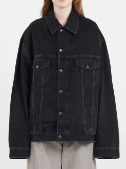 Acne Studios - Robert U Vintage Black Denim Jacket