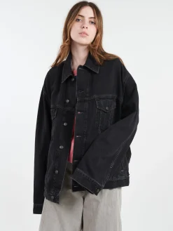 Acne Studios - Robert U Vintage Black Denim Jacket