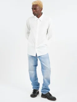 Acne Studios - Salo LS Cotton Poplin Button-Up Shirt in White