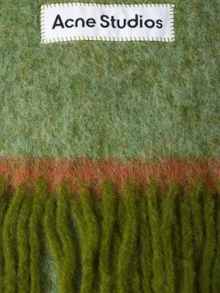 Acne Studios - Vally Scarf Solid in Grass Green
