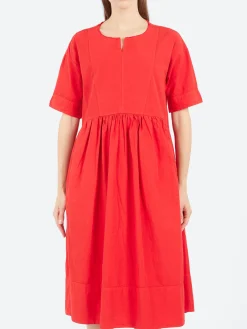 Aequamente - 25165 Dress in Pomodoro