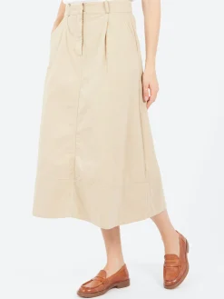 Aequamente - 25151 Skirt in Juta