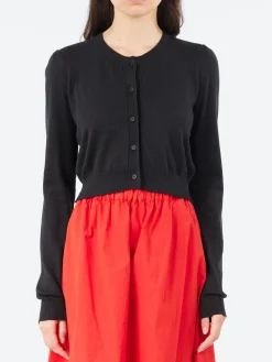 Aequamente - Knit Cardigan in Black