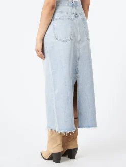 AGOLDE - Della Skirt in Practice (Light Wash)