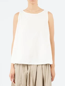 Album di Famiglia - 1654 Sleeveless Top TC in Milk