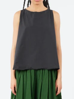 Album di Famiglia - 1654 Sleeveless Top TC in Black