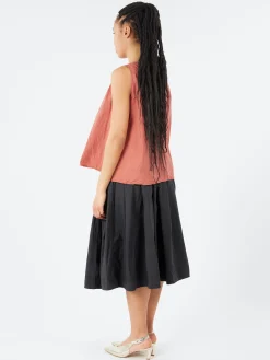 Album di Famiglia - 1654 Sleeveless Top TC in Coral