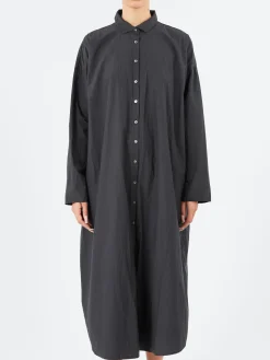 Album di Famiglia - Long Shirt Dress TC in Black