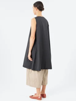 Album di Famiglia - Sleeveless Tunic TC in Black