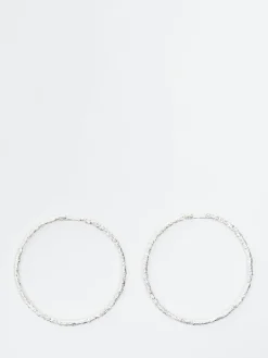 Alhaja- Flamenco XL Hoop in Silver