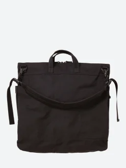 Amiacalva - Gabardine Helmet Bag in Black