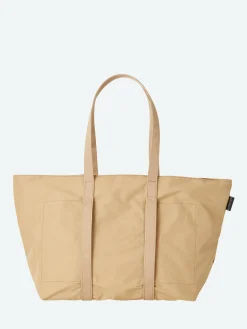 Amiacalva - Large Gabardine Tote in Beige